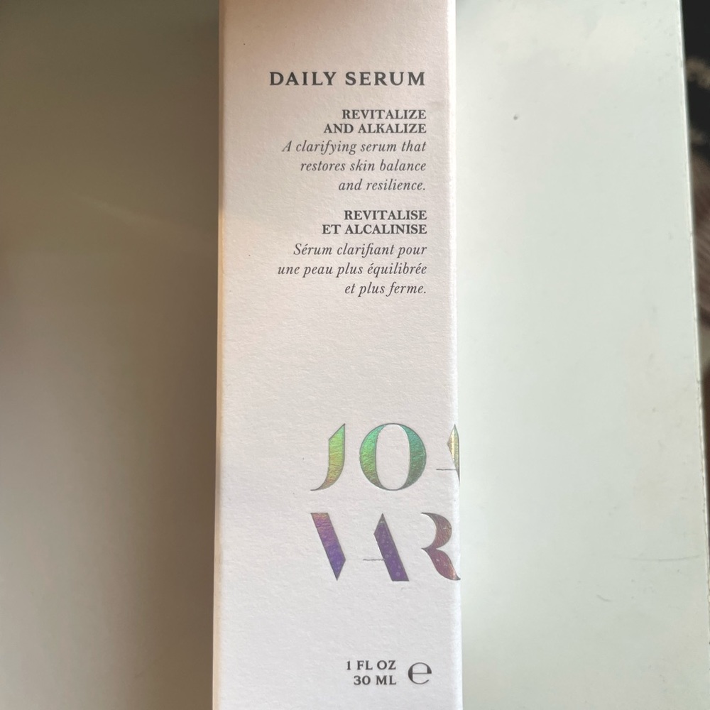 Joanna Vargas Full Size Daily Serum New in Box